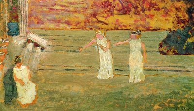 On Stage at the Theatre, c.1893 by Edouard Vuillard